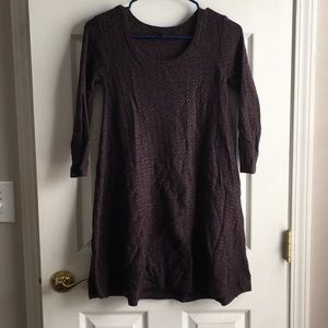 Purple Knit Dress